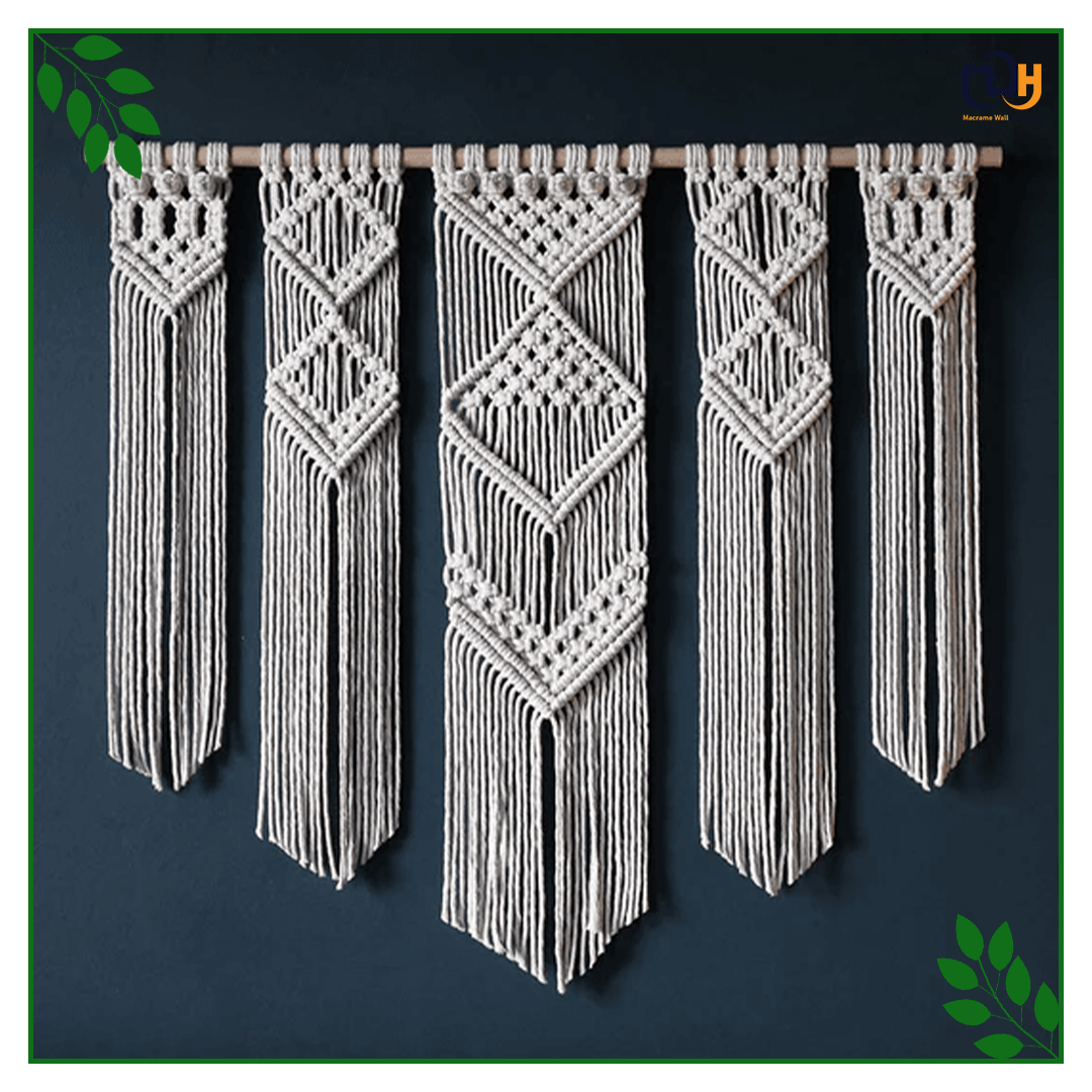Handmade Boho Style Modern Macrame Wall Hanging Rosina