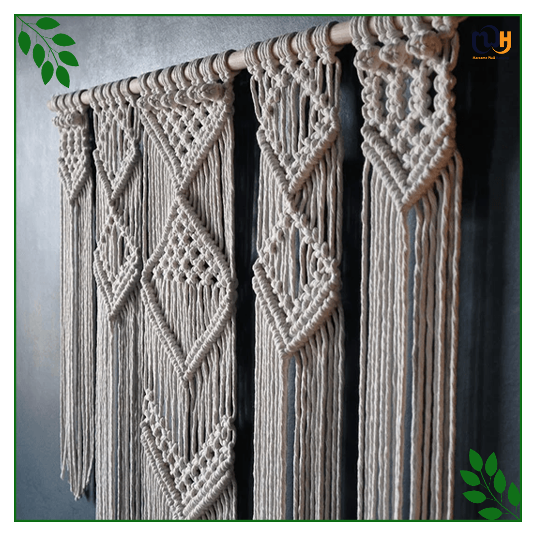Handmade Boho Style Modern Macrame Wall Hanging Rosina