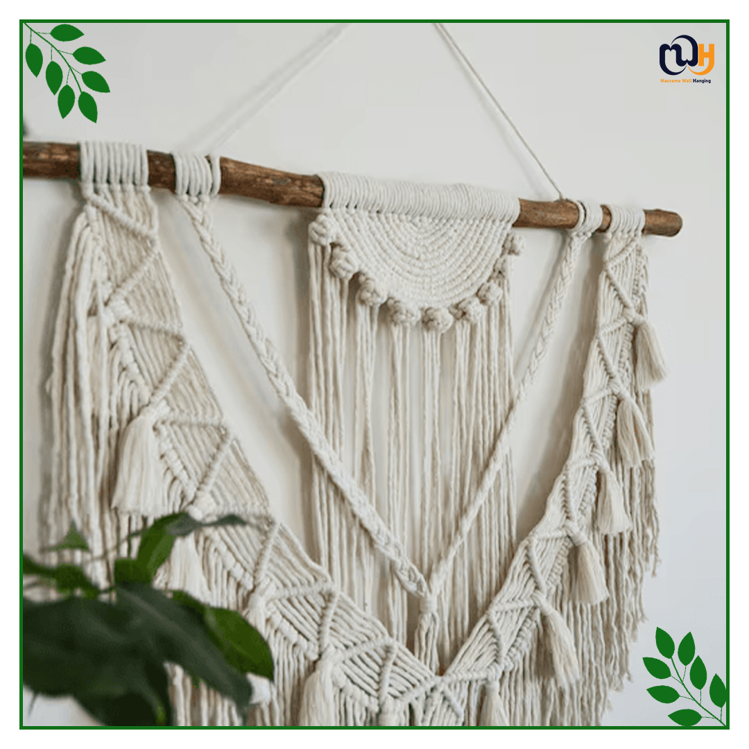 Handmade Boho Style V Shape Bohemian Wall Hanging