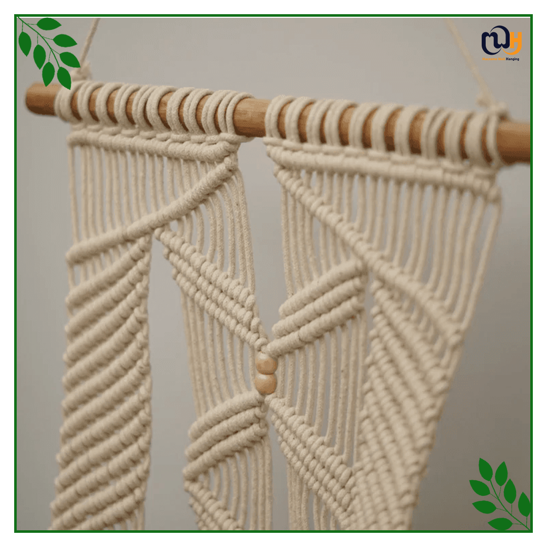 Handmade Boho Style Large Macrame hanging planter