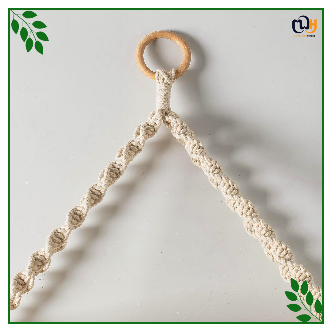 Handmade Boho Style 3-Tier Floating Shelves Natural Pine