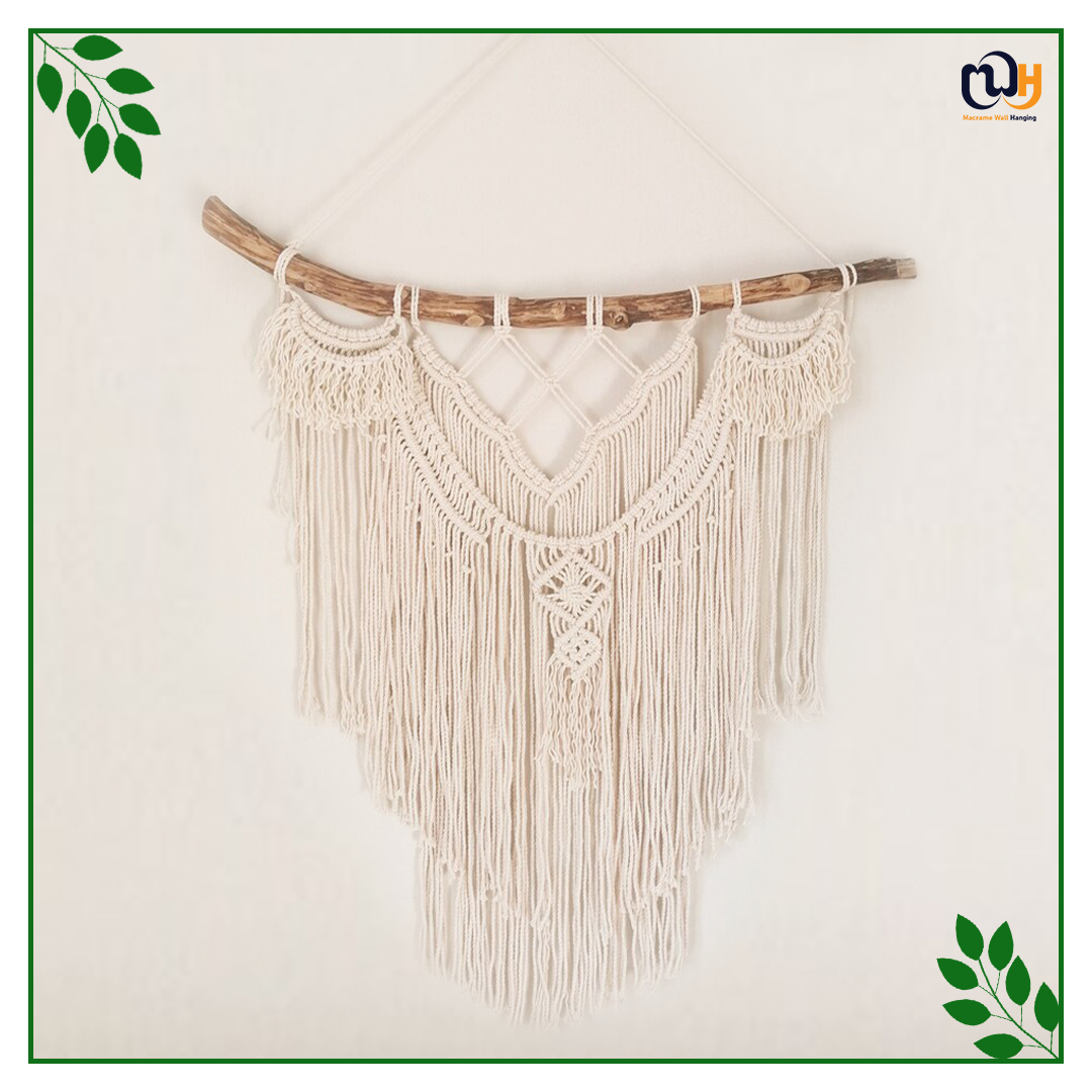 Handmade Boho Style Bohemian 2 Layer Wall Hanging Tapestry