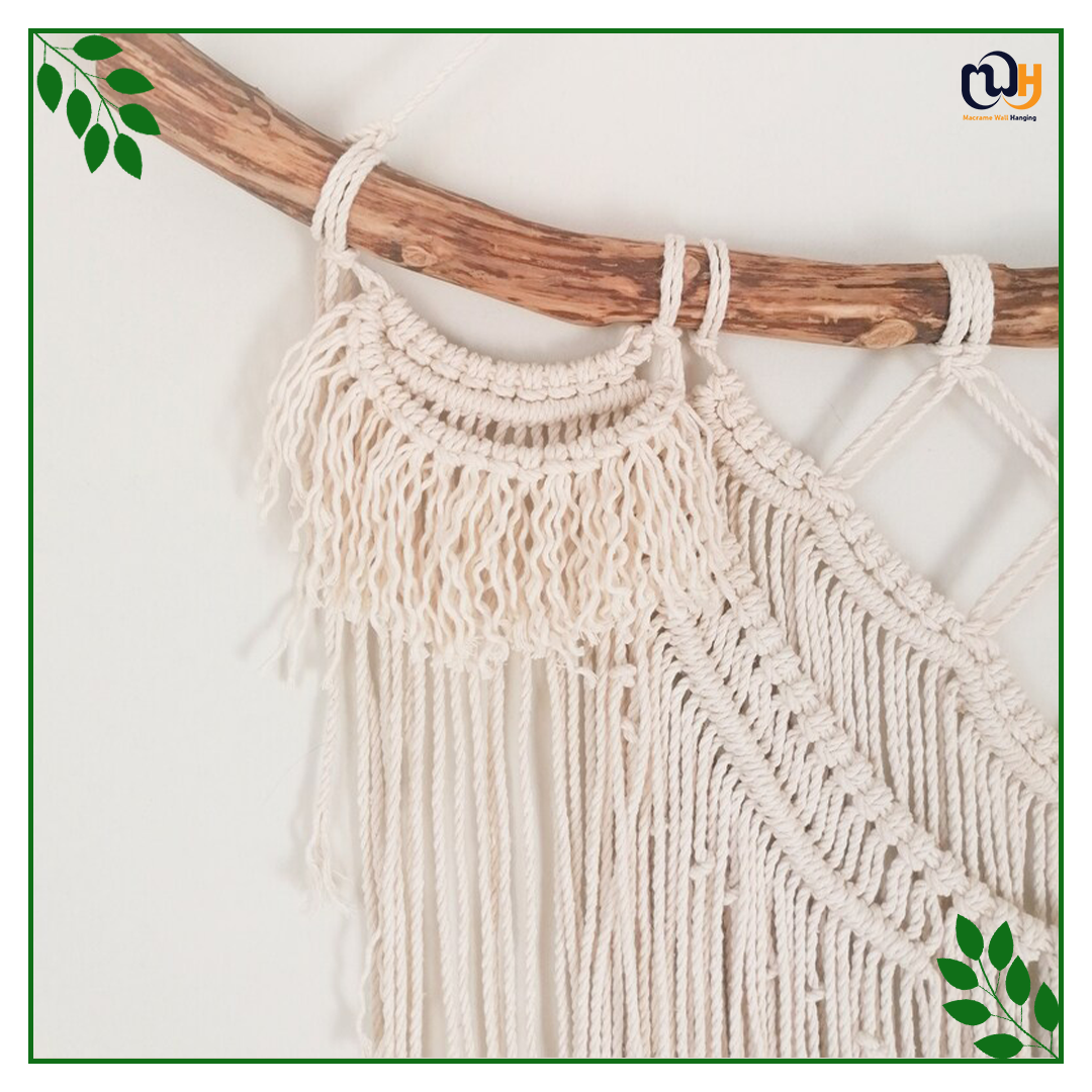 Handmade Boho Style Bohemian 2 Layer Wall Hanging Tapestry