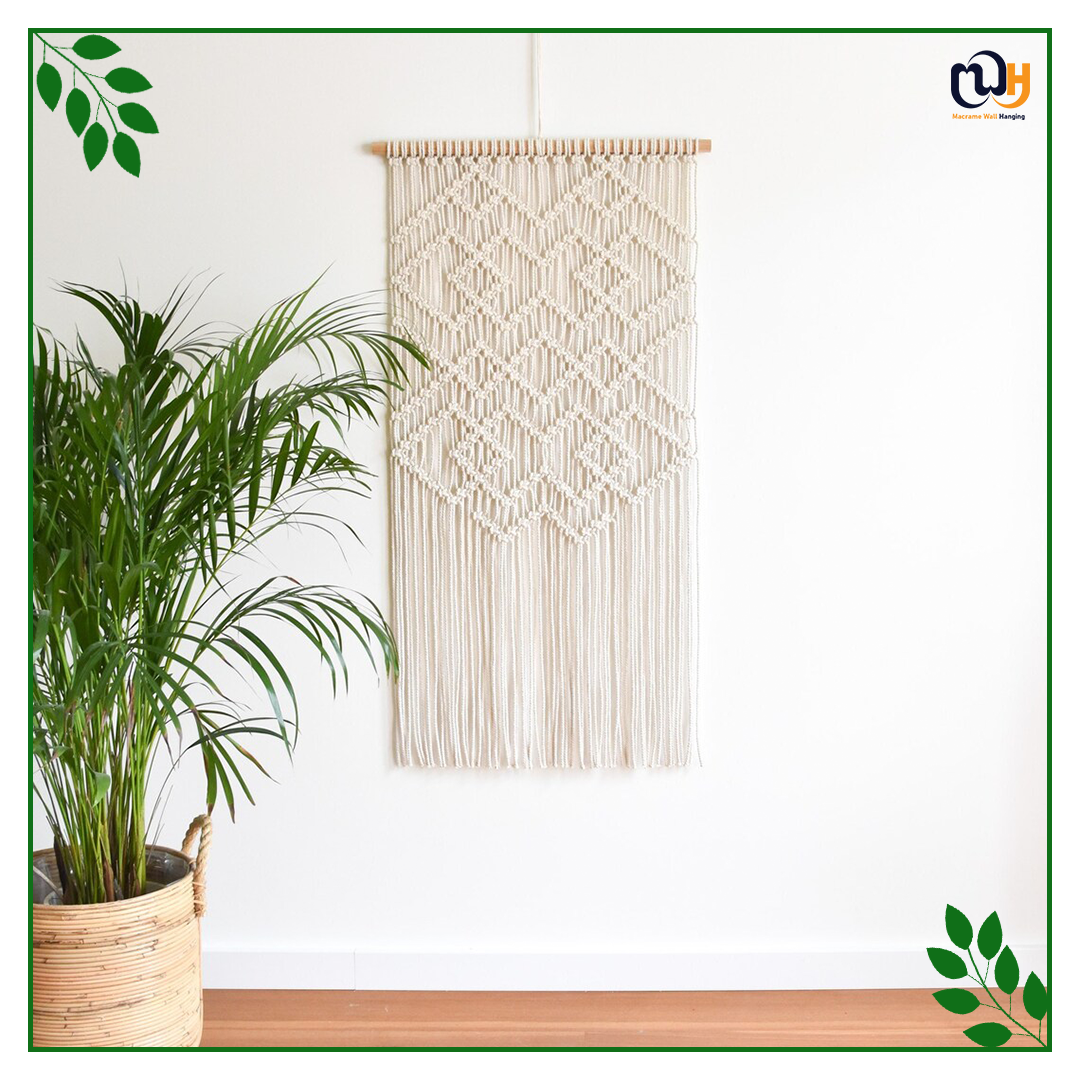 Handmade Boho Style Gorgeous Geometric Bohemian Wall Hanging