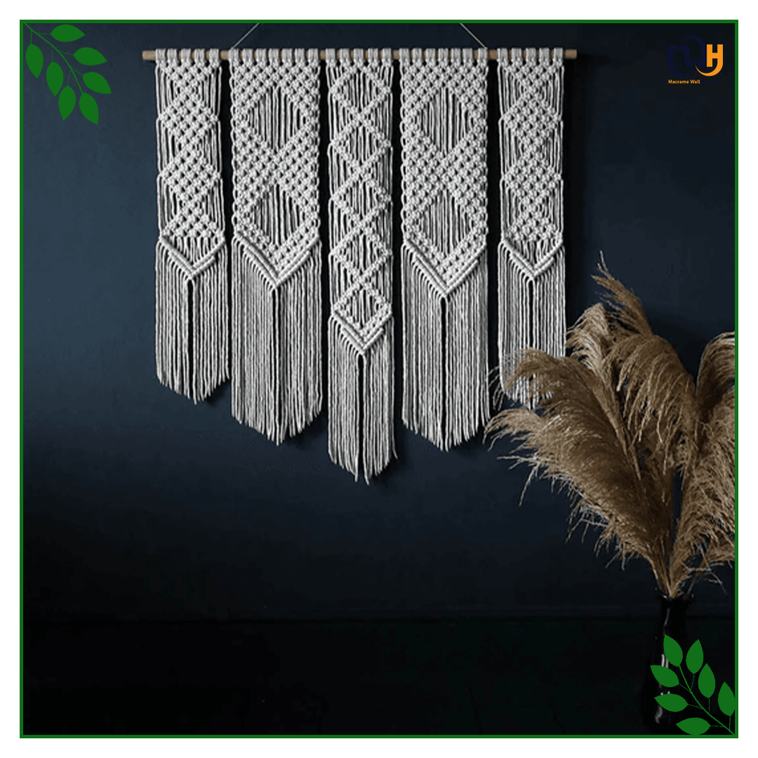 Handmade Boho Style Large Macrame Wall Hanging