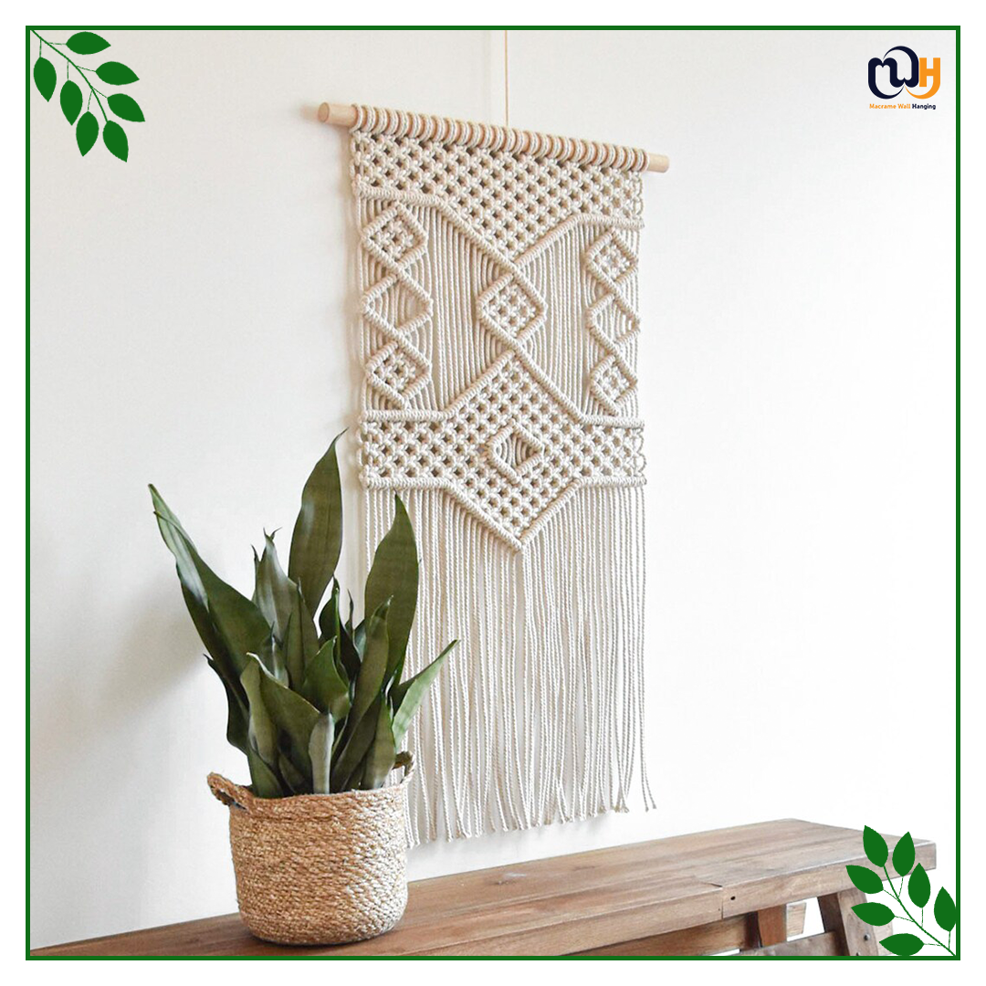 Handmade Boho Style Handcrafted Woven Wall Art Tapestry