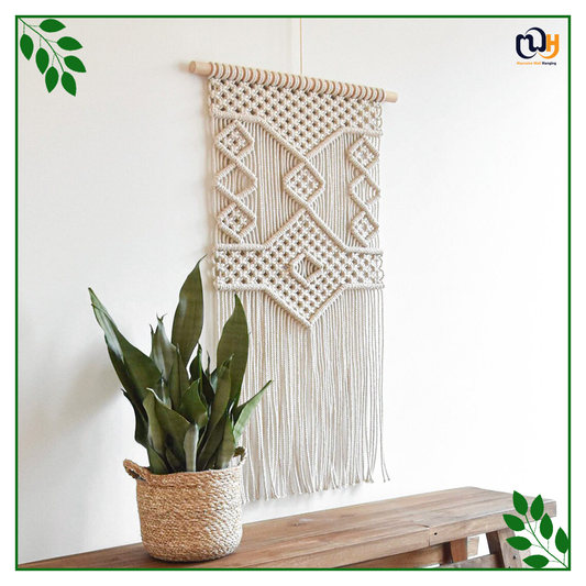 Handmade Boho Style Handcrafted Woven Wall Art Tapestry