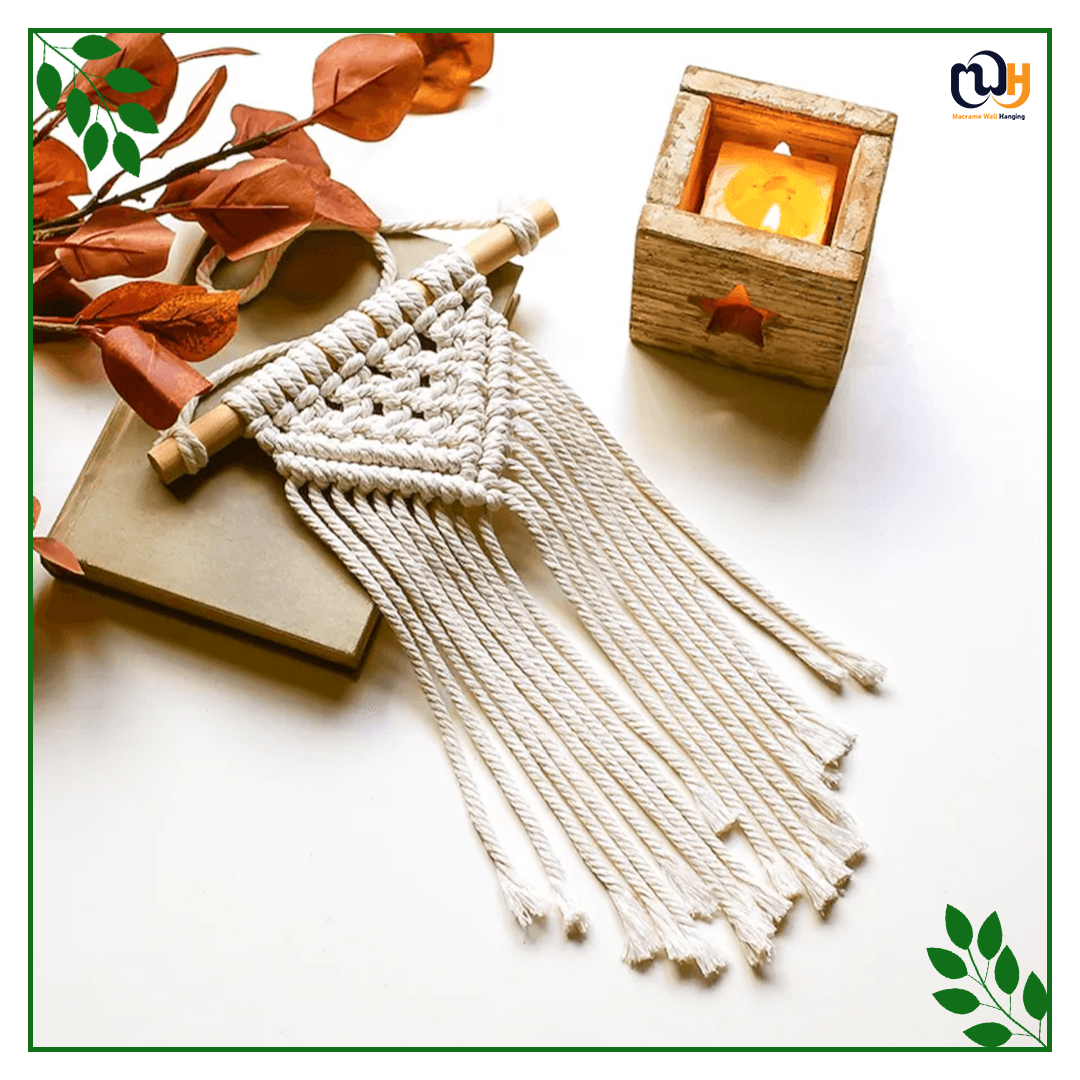 Handmade Boho Style Woven Tapestry Wall Art