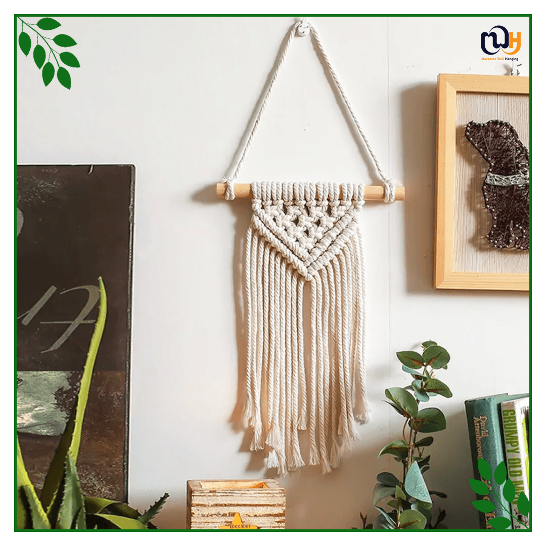 Handmade Boho Style Woven Tapestry Wall Art