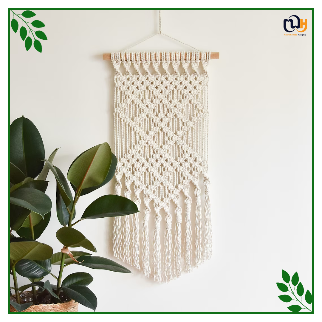 Handmade Boho Style Tapestry Woven Home Decor Wall Pediment