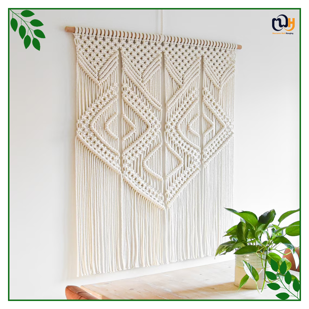 Handmade Boho Style Wall Art Bohemian Tapestry Modern Design