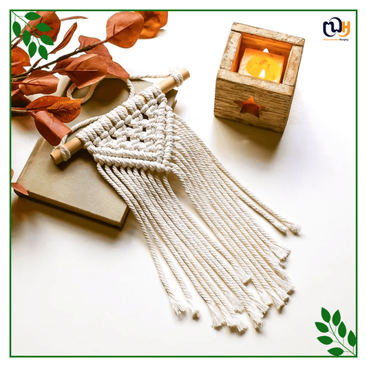 Handmade Boho Style Woven Tapestry Wall Art