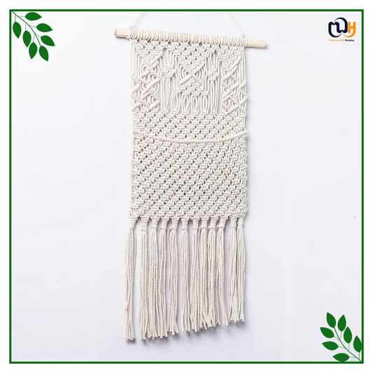 Boho Style Magazine Holder Woven Pocket